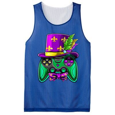 Mardi Gras Video Game Controller Jester Hat Costume Mesh Reversible Basketball Jersey Tank