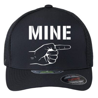 Mine Gift Valentine's Day Gift Flexfit Unipanel Trucker Cap