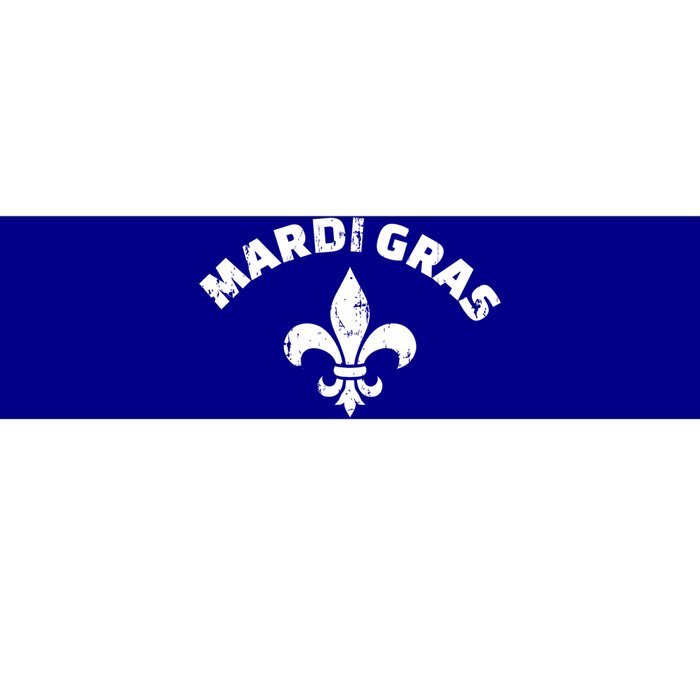 Mardi Gras Vintage Fleur De Lis Gift Bumper Sticker