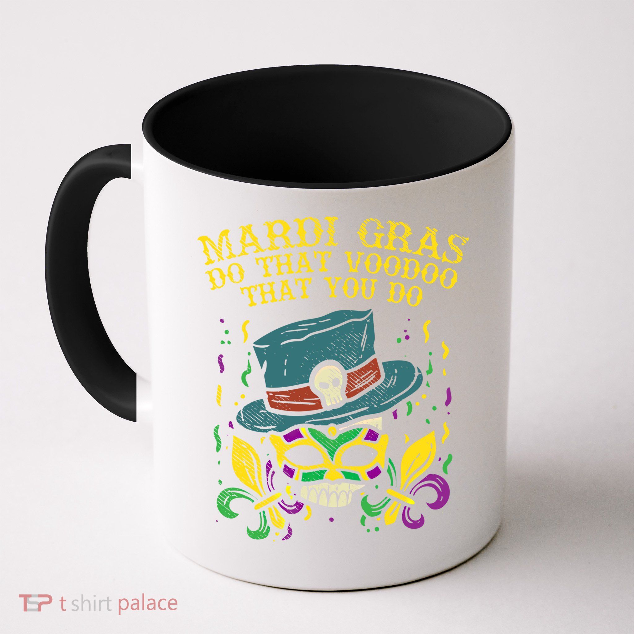 Mardi Gras Voodoo Skull Funny Nola New Orleans Carnival Gift Meaningful Gift Mug