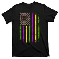 Mardi Gras Vintage Flag Celebration T-Shirt