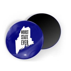 Maine Gift Worst State Ever Me Sucks Gift Funny Graphic Gift Magnet