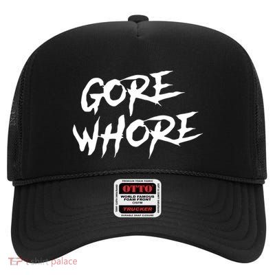 Metal Gore Whore High Crown Mesh Back Trucker Hat