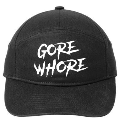 Metal Gore Whore 7-Panel Snapback Hat