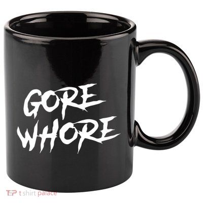 Metal Gore Whore 11oz C Handle Ceramic Mug