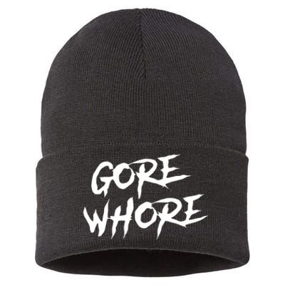 Metal Gore Whore Sustainable Knit Beanie