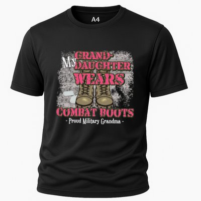 My Granddaughter Wears Combat Boots Proud Grandma Gifts  Performance Shirt