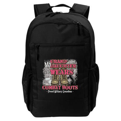 My Granddaughter Wears Combat Boots Proud Grandma Gifts  Backpack