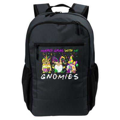 Mardi Gras With My Gnomies Three Gnome Costume Cute Gift Daily Commute Backpack