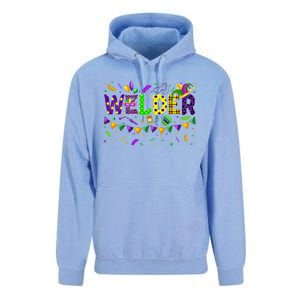 Mardi Gras Welder Carnival Parade Party Job Occupation Cool Gift Unisex Surf Hoodie