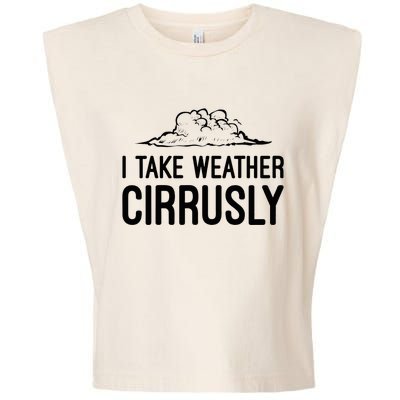 Meteorologist Gift Weather Meteorology Garment-Dyed Women's Muscle Tee