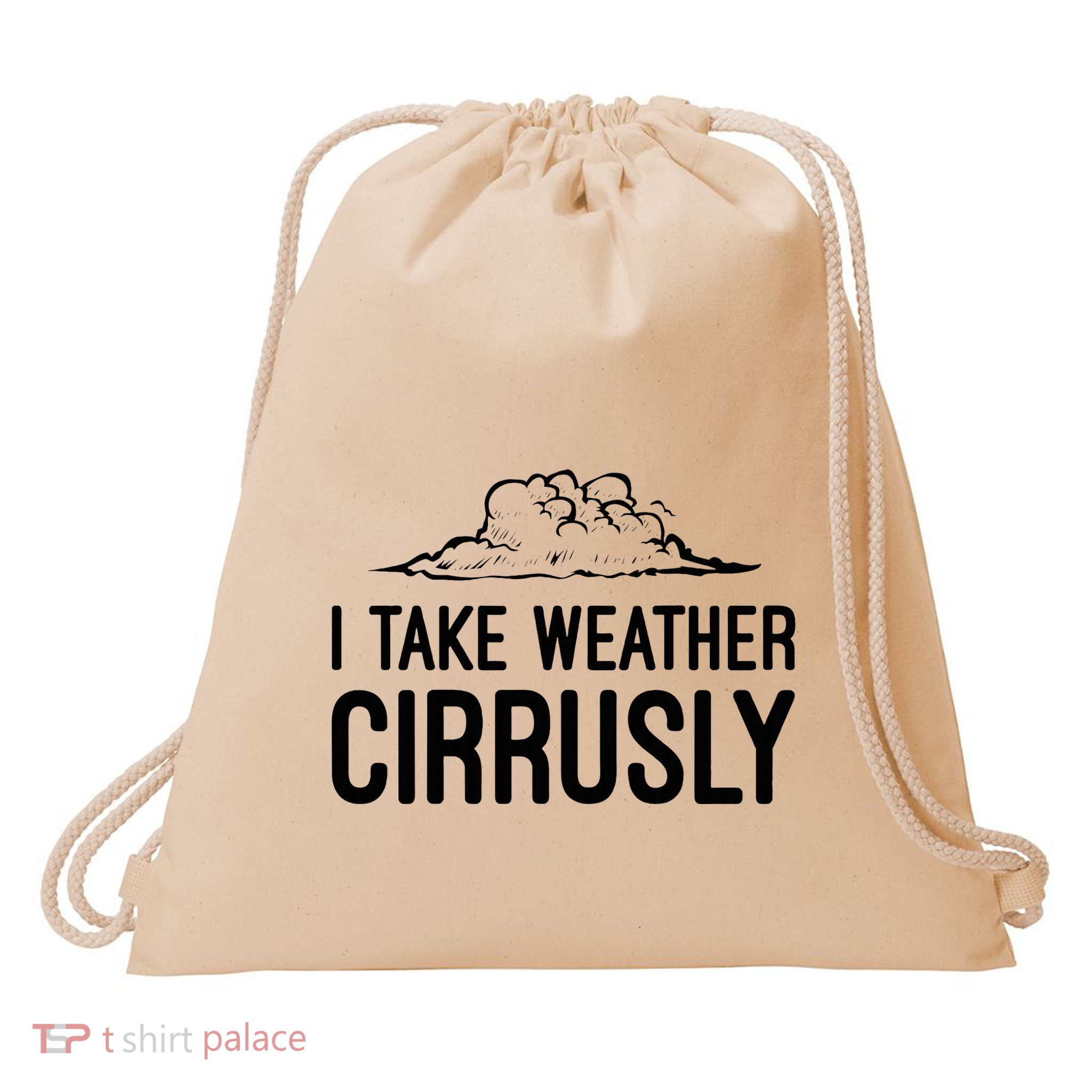 Meteorologist Gift Weather Meteorology Drawstring Bag