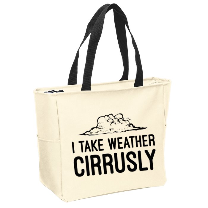 Meteorologist Gift Weather Meteorology Zip Tote Bag