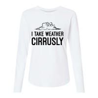 Meteorologist Gift Weather Meteorology Womens Cotton Relaxed Long Sleeve T-Shirt