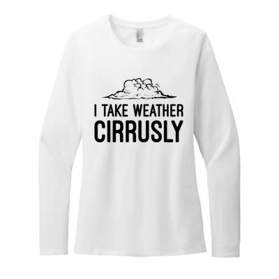 Meteorologist Gift Weather Meteorology Womens CVC Long Sleeve Shirt