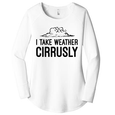 Meteorologist Gift Weather Meteorology Women's Perfect Tri Tunic Long Sleeve Shirt