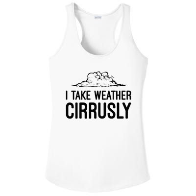 Meteorologist Gift Weather Meteorology Ladies PosiCharge Competitor Racerback Tank