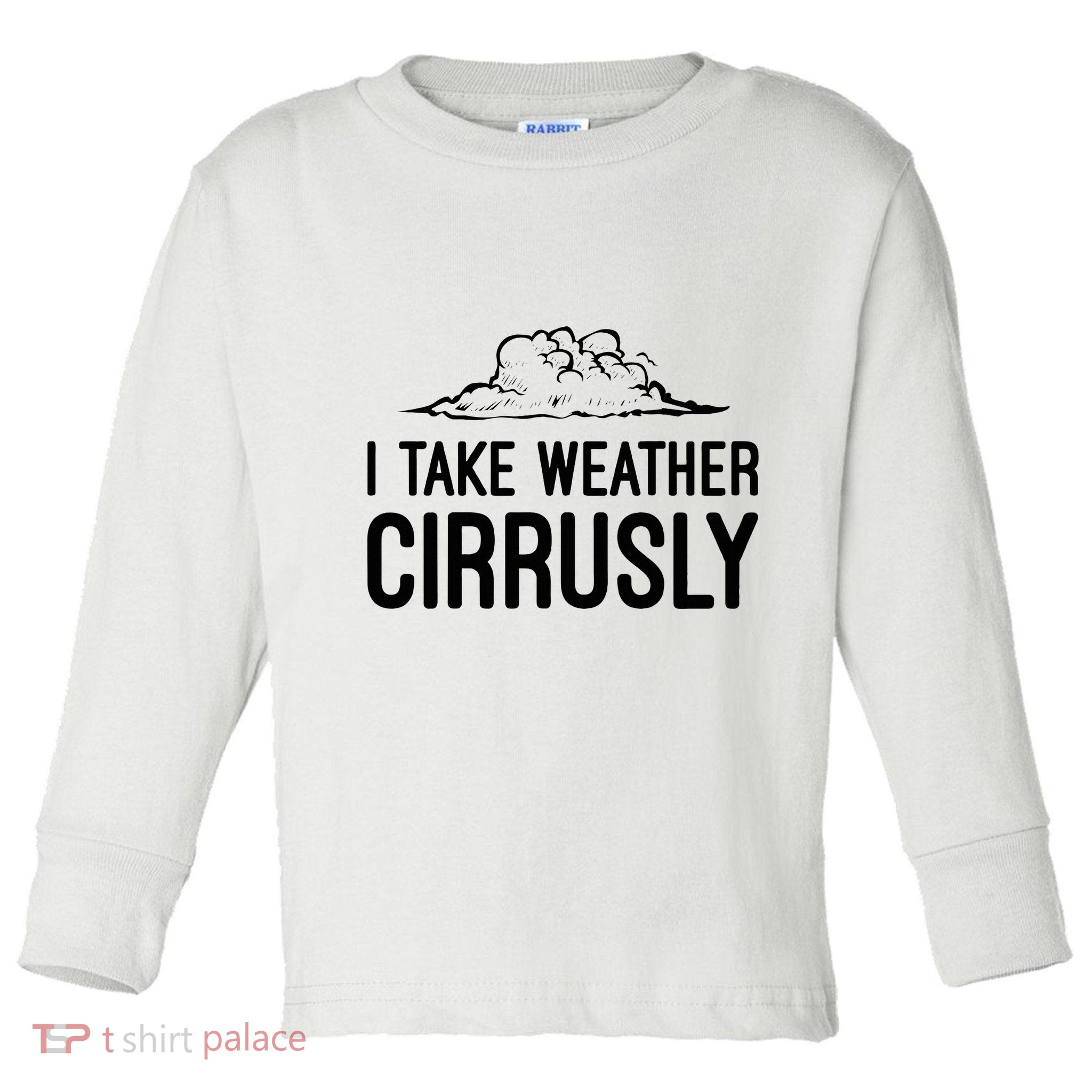 Meteorologist Gift Weather Meteorology Toddler Long Sleeve Shirt