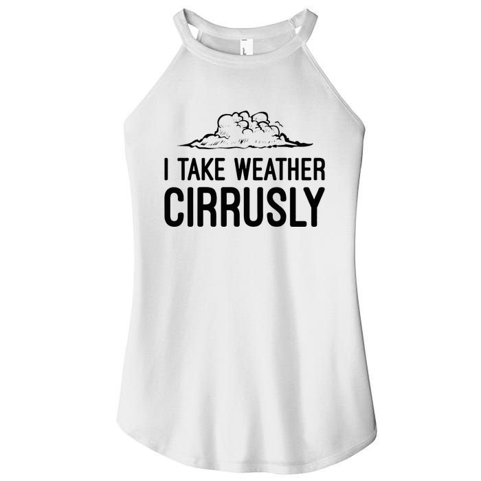 Meteorologist Gift Weather Meteorology Women's Perfect Tri Rocker Tank