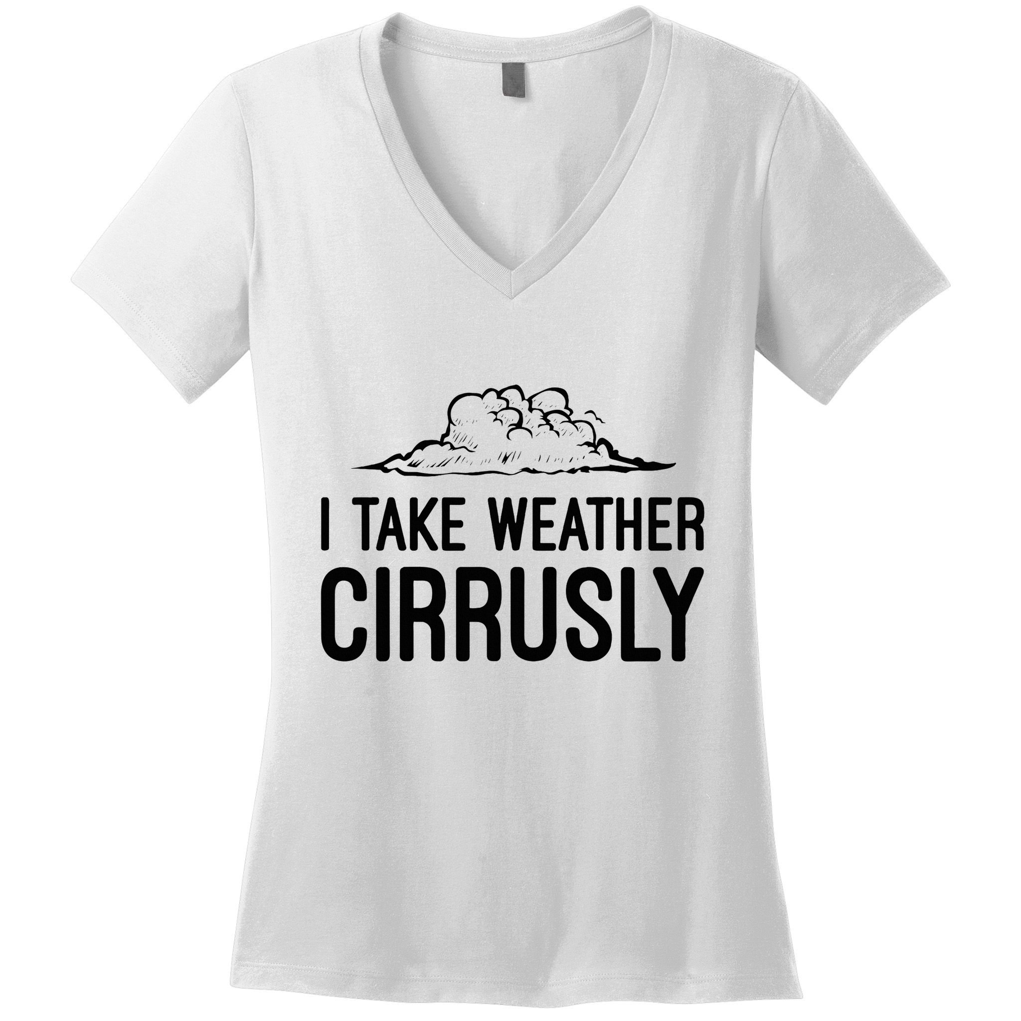Meteorologist Gift Weather Meteorology Women's V-Neck T-Shirt