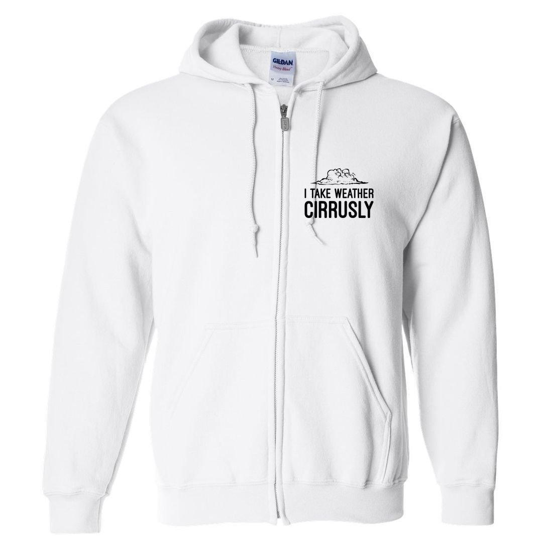Meteorologist Gift Weather Meteorology Full Zip Hoodie