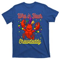 Mardi Gras Who's Your Crawdaddy Beads Jester Hat New Orleans Cool Gift T-Shirt