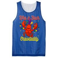 Mardi Gras Who's Your Crawdaddy Beads Jester Hat New Orleans Cool Gift Mesh Reversible Basketball Jersey Tank