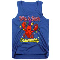 Mardi Gras Who's Your Crawdaddy Beads Jester Hat New Orleans Cool Gift Tank Top