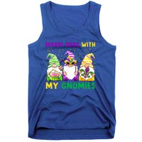 Mardi Gras With My Gnomies Gnomes Costume Gift Funny Gift Tank Top