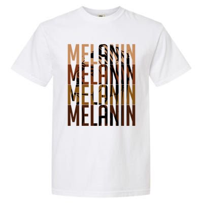 Melanin Graphic With Dashiki African Art Black History Gift Garment-Dyed Heavyweight T-Shirt