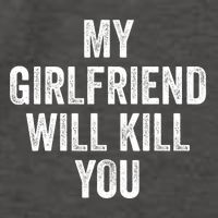 My Girlfriend Will Kill You Vector Backpack