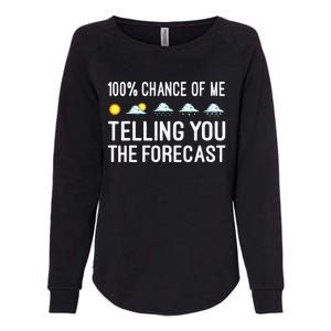 Meteorology Gift Weather Enthusiasts Cool Weatherman Womens California Wash Sweatshirt