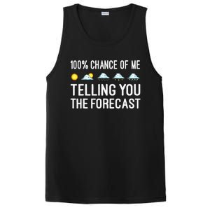 Meteorology Gift Weather Enthusiasts Cool Weatherman PosiCharge Competitor Tank