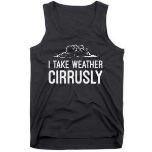 Meteorologist Gift Weather Meteorology Tank Top