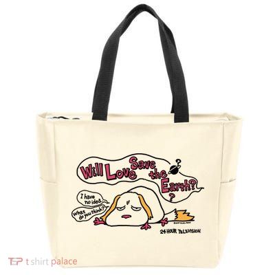 Miyazaki Goro Will Love Save The Earth I Have No Idea Zip Tote Bag