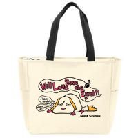 Miyazaki Goro Will Love Save The Earth I Have No Idea Zip Tote Bag
