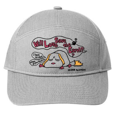 Miyazaki Goro Will Love Save The Earth I Have No Idea 7-Panel Snapback Hat