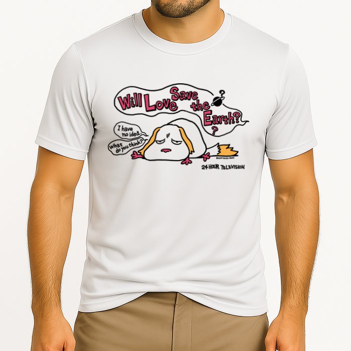 Miyazaki Goro Will Love Save The Earth I Have No Idea Cooling Performance Crew T-Shirt
