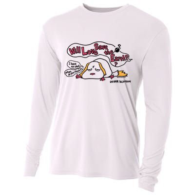 Miyazaki Goro Will Love Save The Earth I Have No Idea Cooling Performance Long Sleeve Crew