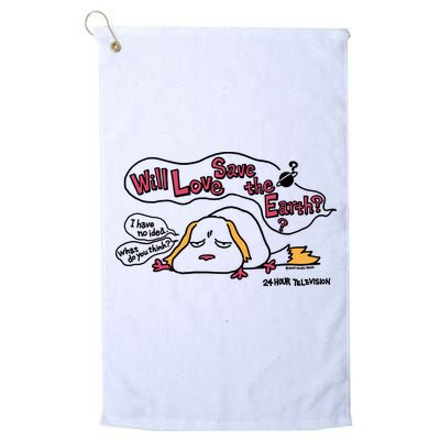 Miyazaki Goro Will Love Save The Earth I Have No Idea Golf Towel
