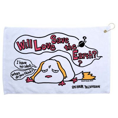 Miyazaki Goro Will Love Save The Earth I Have No Idea Grommeted Golf Towel