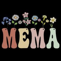 Mema Gifts Women Wildflower Floral Design Mema Visor