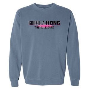 Monsterverse Godzilla x Kong The New Empire Logo Garment-Dyed Sweatshirt