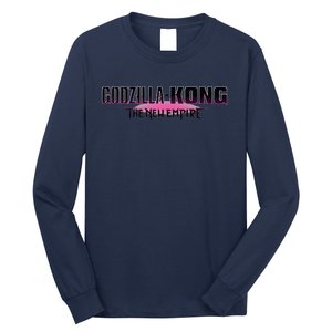 Monsterverse Godzilla x Kong The New Empire Logo Long Sleeve Shirt