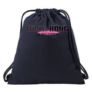 Monsterverse Godzilla x Kong The New Empire Logo Drawstring Bag