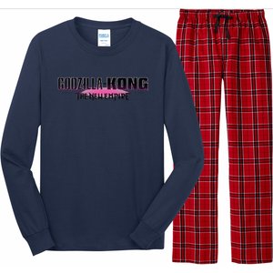 Monsterverse Godzilla x Kong The New Empire Logo Long Sleeve Pajama Set