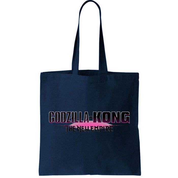 Monsterverse Godzilla x Kong The New Empire Logo Tote Bag