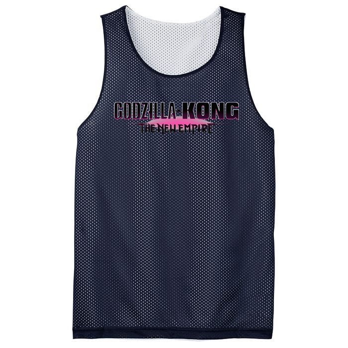 Monsterverse Godzilla x Kong The New Empire Logo Mesh Reversible Basketball Jersey Tank