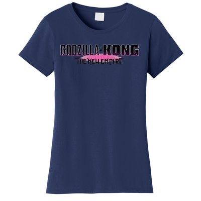 Monsterverse Godzilla x Kong The New Empire Logo Women's T-Shirt