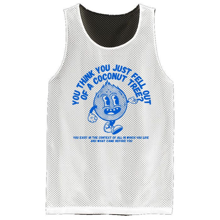 Mark Glasgow You Think You Fell Out Of A Coconut Tree Kamala Harris Mesh Reversible Basketball Jersey Tank